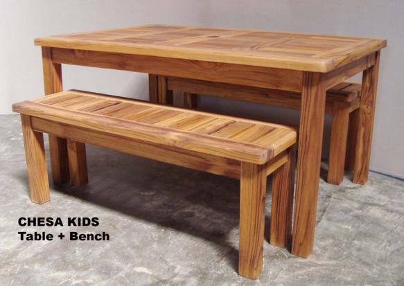 CHESA KIDS Tabel + Bench 